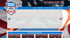 Desktop Screenshot of americanmotorsofjackson.com